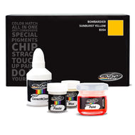 Bombardier Sunburst Yellow - B354 Touch Up Paint