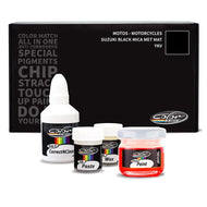 Motos - Motorcycles Suzuki Black Mica Met Mat - YKV Touch Up Paint