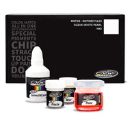 Motos - Motorcycles Suzuki White Pearl - YM2 Touch Up Paint